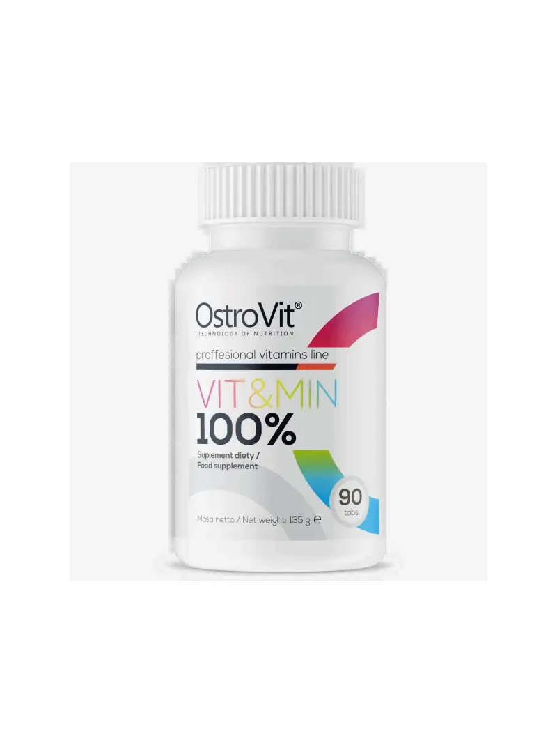 OSTROVIT 100% Vit&Min 90tab