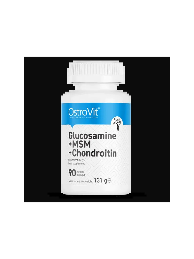 OSTROVIT Glukozamín + MSM + chondroitín (glukozamín, MSM, chondroitín) 90 tabliet