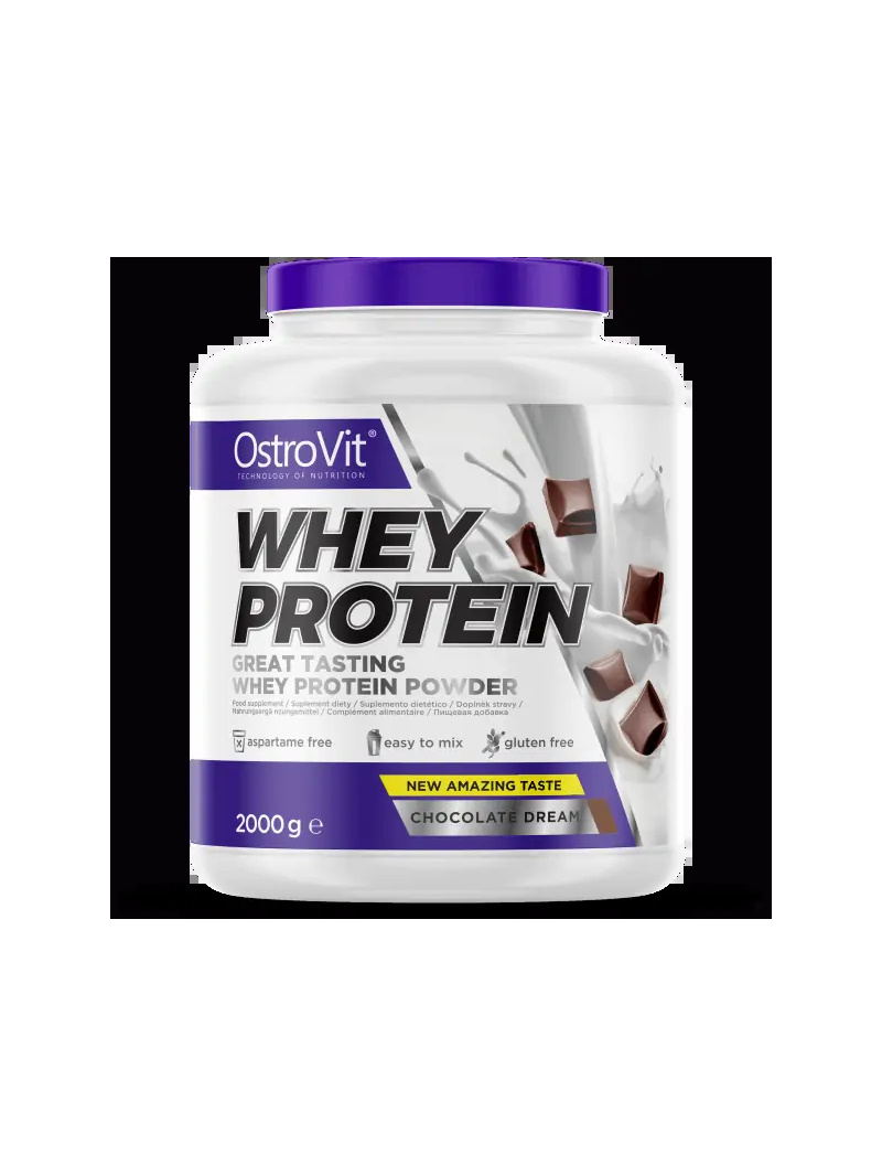 OSTROVIT WHEY PROTEIN (Whey Protein) 2000g Čokoláda