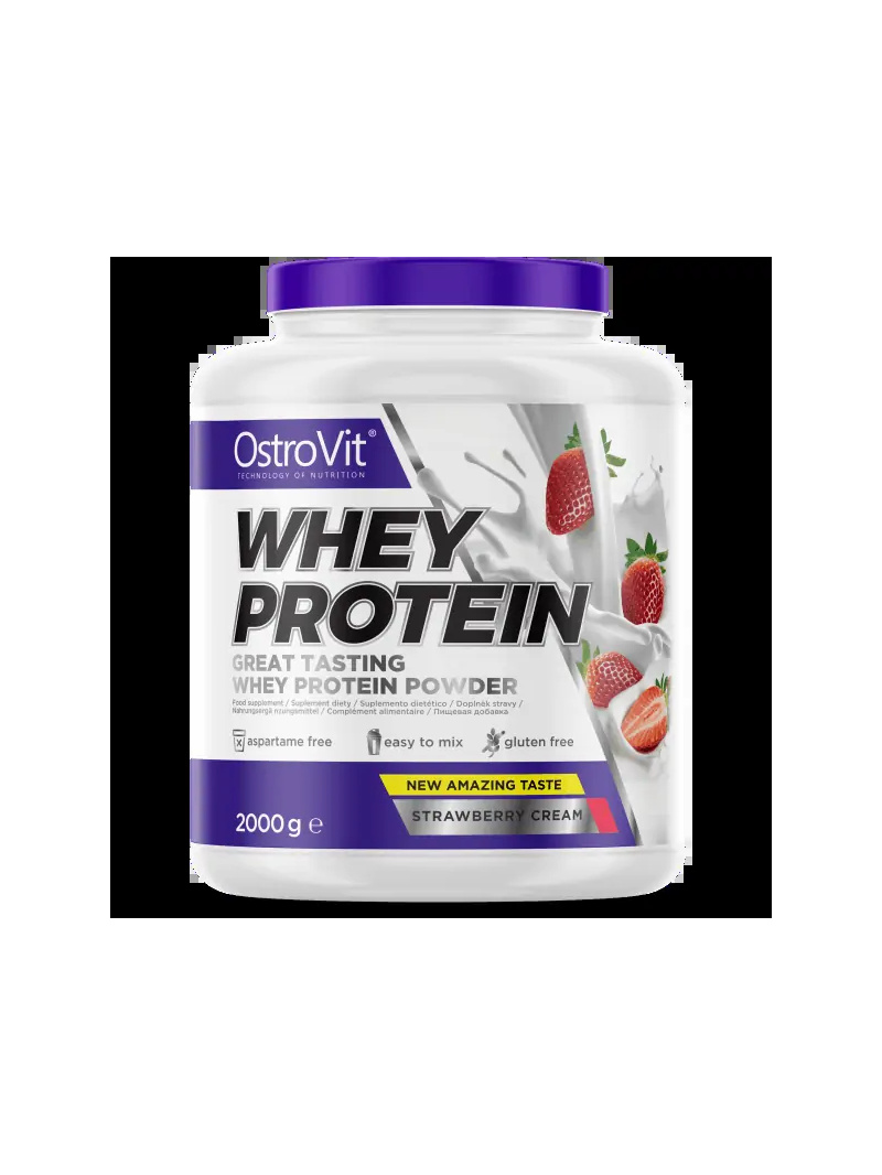 OSTROVIT WHEY PROTEIN (Whey Protein) 2000g Jahoda