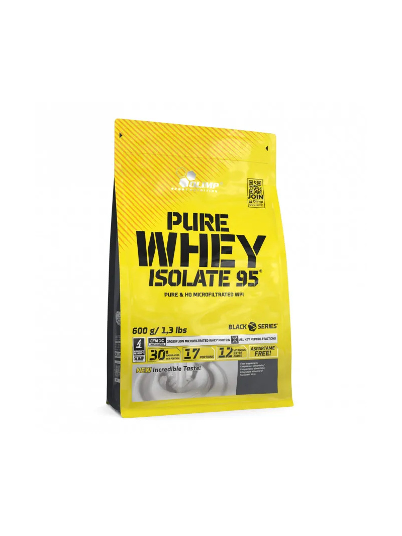 OLIMP PURE WHEY ISOLATE 95 (Proteínový izolát) 600 g jahody