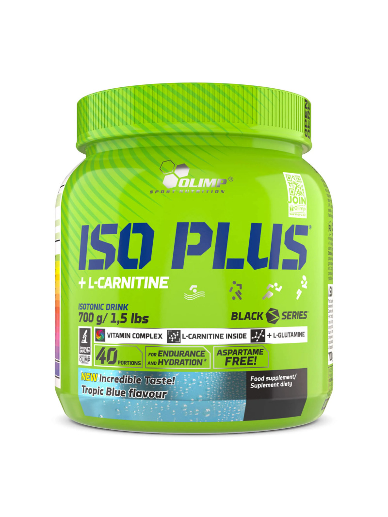 OLIMP ISO PLUS 700g Tropická modrá