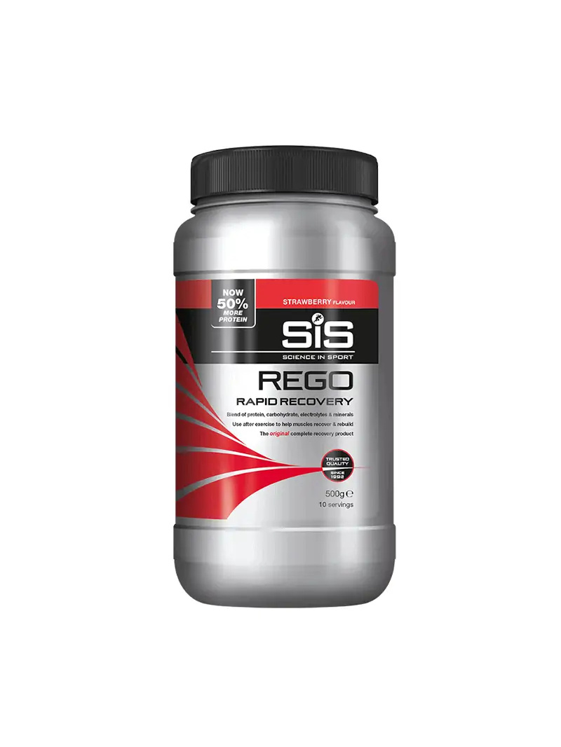 SiS REGO Rapid Recovery Powder 500g Jahoda