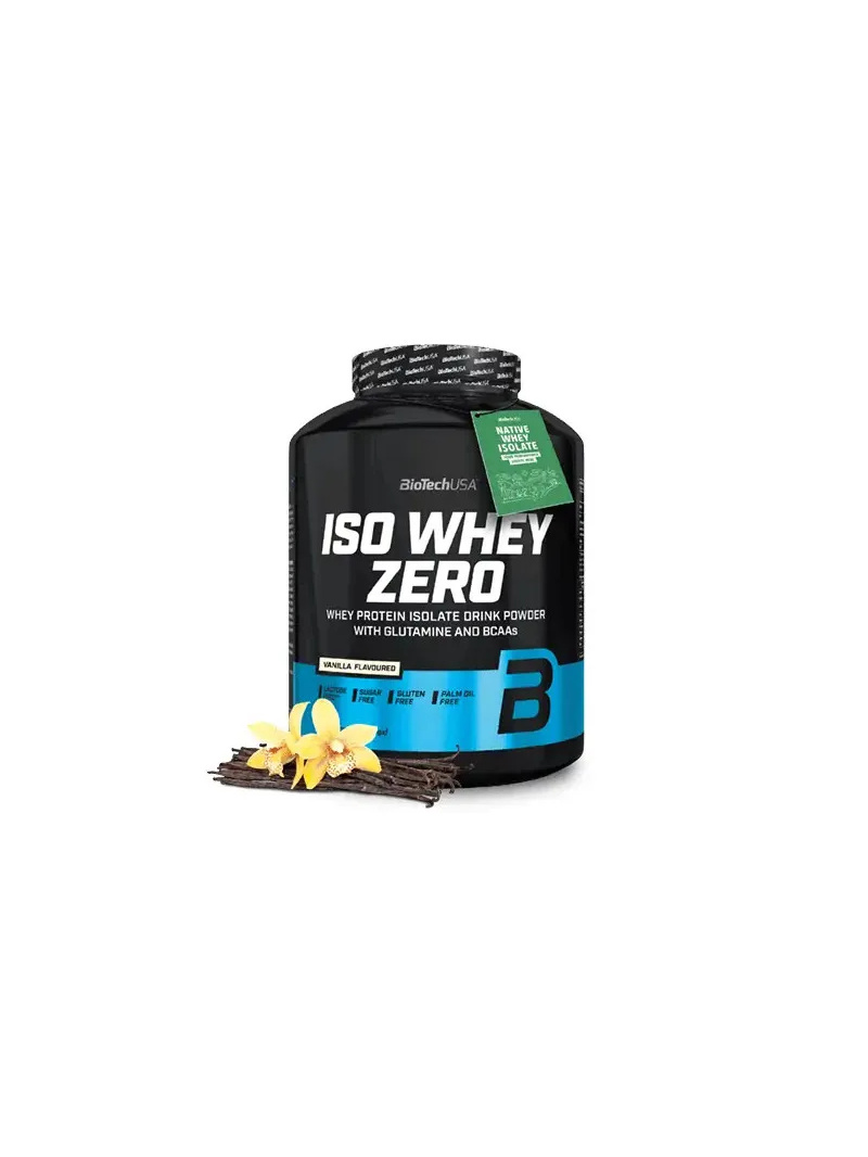 Biotech Iso Whey Zero Lactose Free (Whey Protein Isolate) 2270 g vanilky