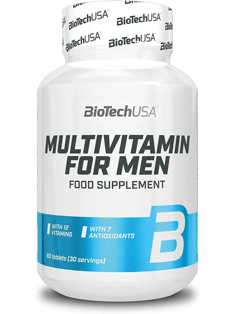 BioTech Multivitamín pre mužov (Multivitamín pre mužov) 60 tabliet