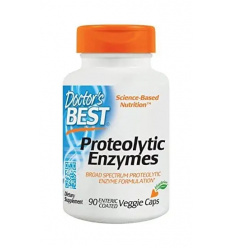 Doctor s Best Proteolytic Enzymes (Digestive Enzymes) – 90 vegetariánskych kapsúl