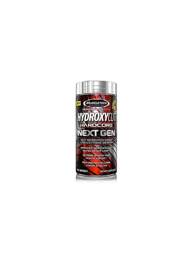 MUSCLETECH Hydroxycut Hardcore Next Gen 100 kapsúl