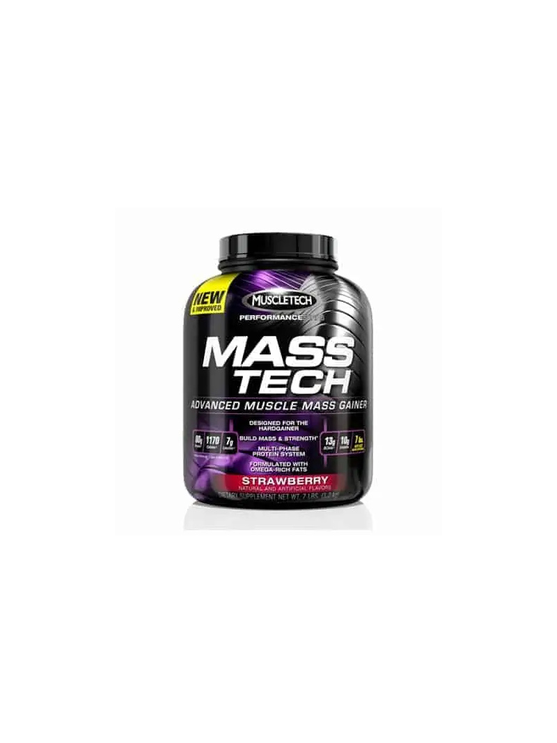 MUSCLETECH Mass-Tech 3,20 kg Jahoda