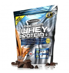 MUSCLETECH 100% prémiový srvátkový proteín + 2,7 kg čokolády