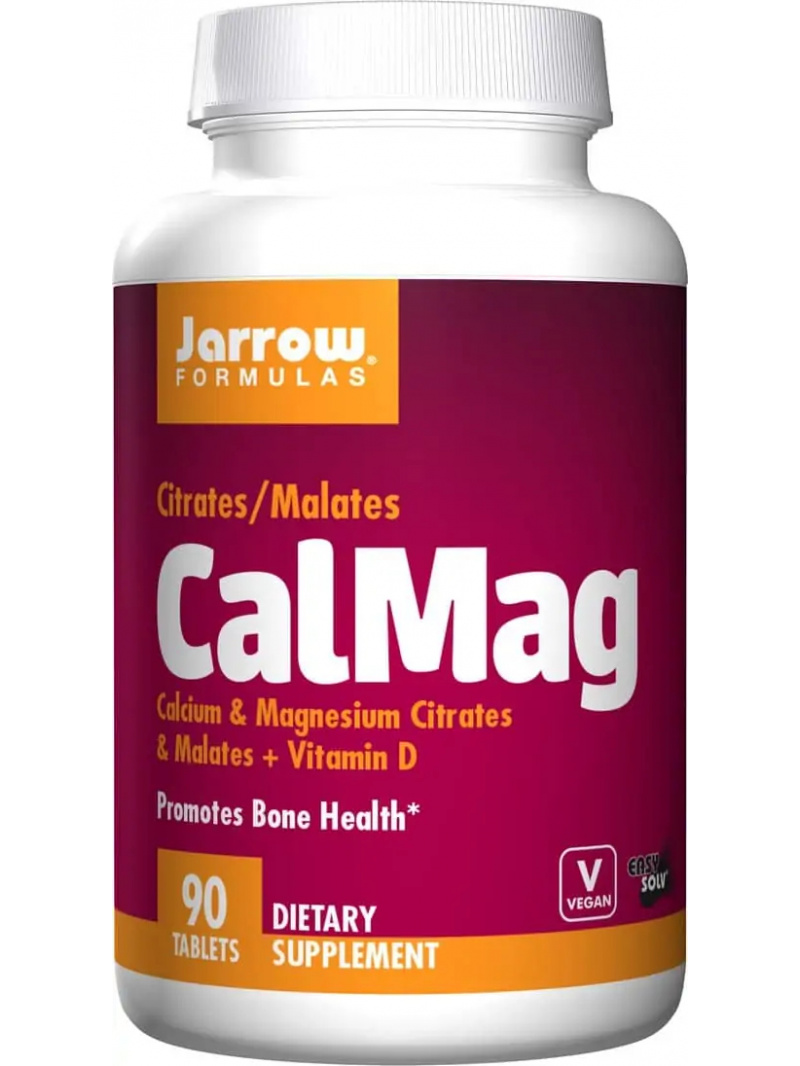 JARROW FORMULAS CalMag (Calcium magnesium) - 90 vegánskych tabliet