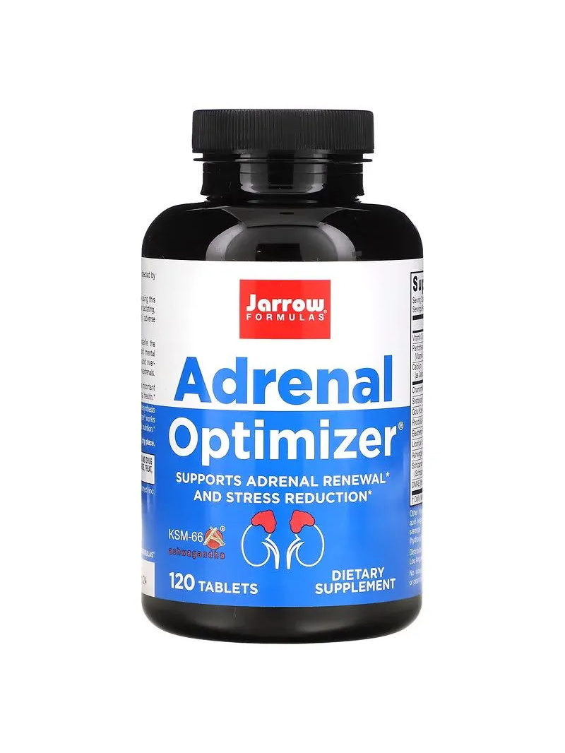 JARROW FORMULAS Adrenal Optimizer (Zdravie nadobličiek) – 120 tabliet