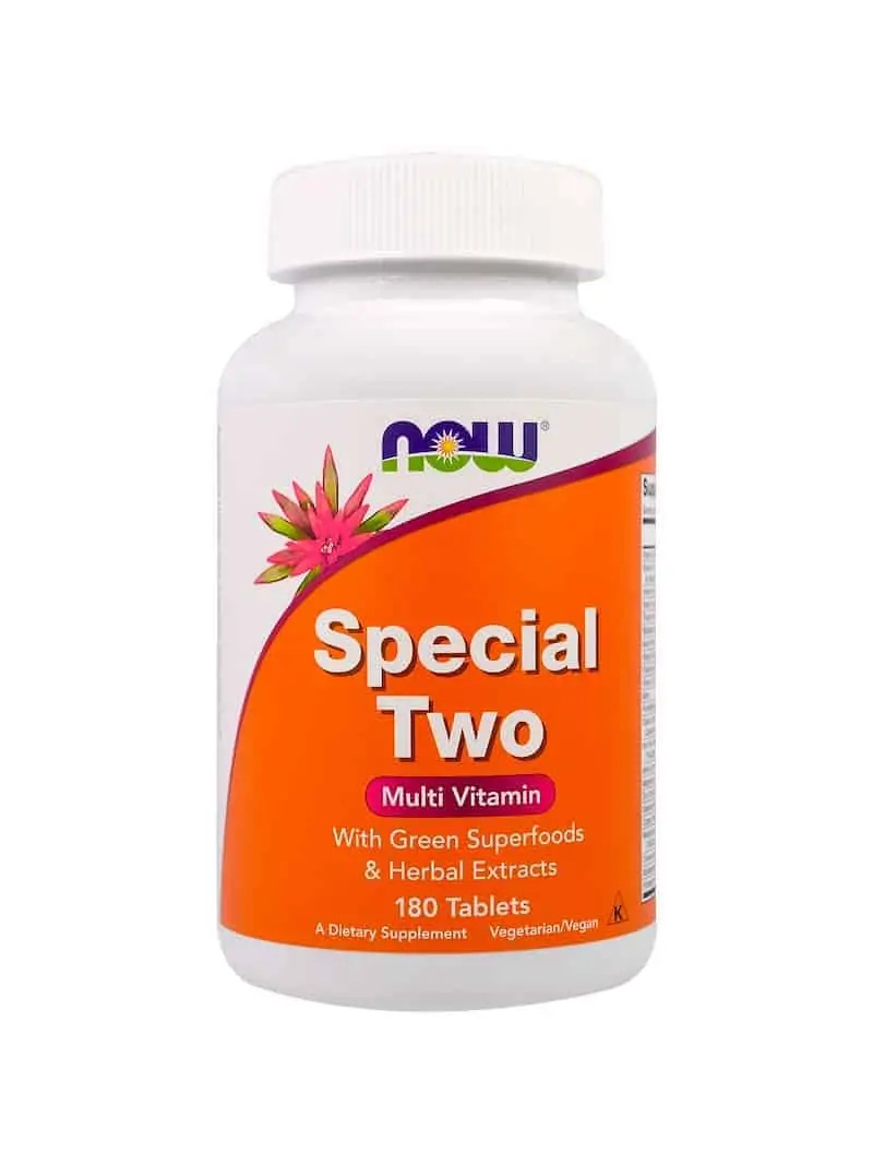 NOW FOODS Special Two Multivitamín (Multivitamin) - 180 vegánskych tabliet