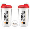 Šejker fľaša 700ml www.mass-zone.eu! biely
