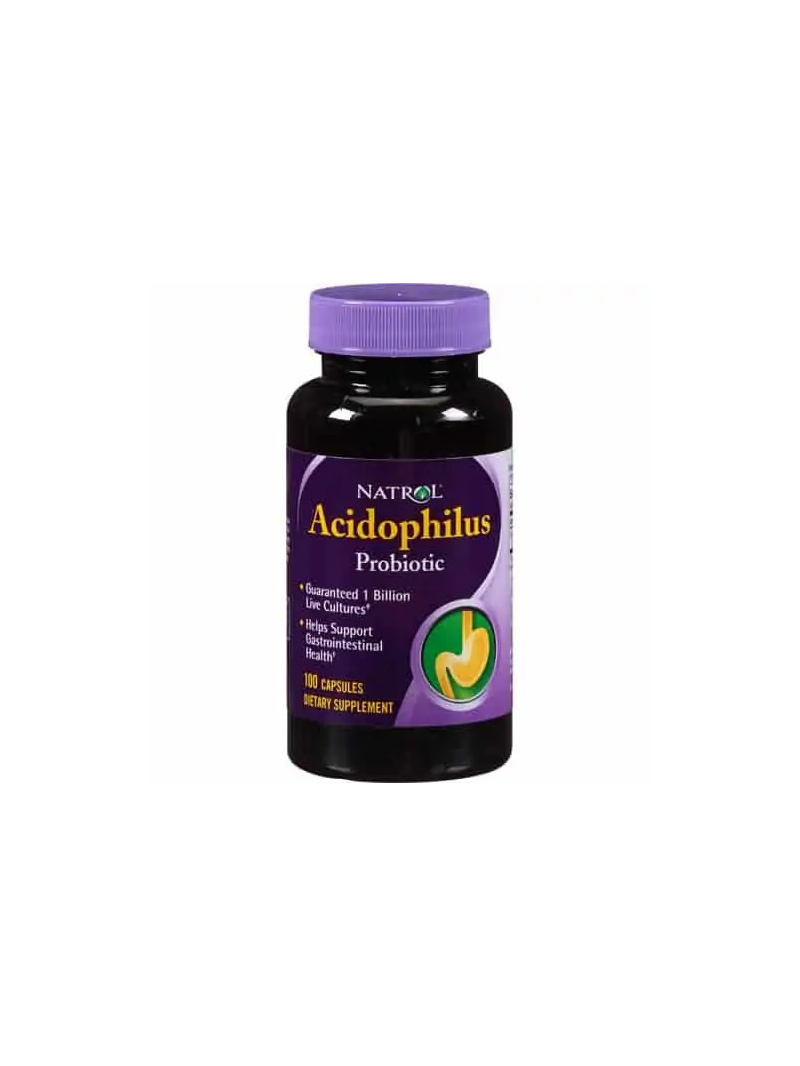 NATROL Acidophilus Probiotic (Probiotikum) - 100 kapsúl