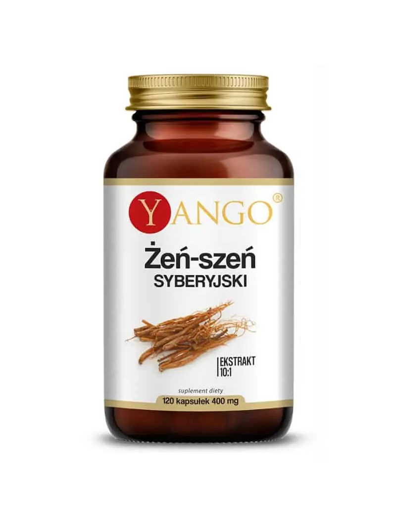 YANGO extrakt sibírskeho ženšenu - 120 vegetariánskych kapsúl