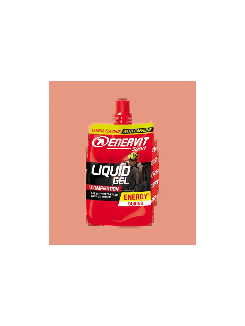 ENERVIT Športový tekutý gél Competition (sacharidy) 60 ml Citrón