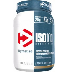 DYMATIZE Iso100 hydrolyzované sušienky a smotana 900 g