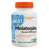 Doctor&#39;s Best Melatonin (Melatonín), 2,5 mg - Čokoláda - Mäta - 120 pastiliek