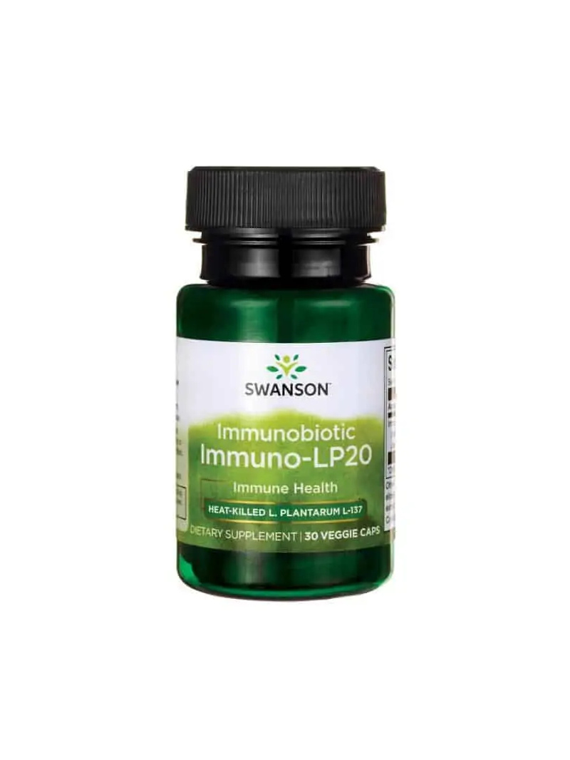 SWANSON Immunobiotic Immuno-LP20 (Immunobiotic), 50 mg – 30 vegetariánskych kapsúl