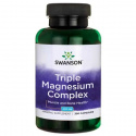 SWANSON Triple Magnesium Complex, 400 mg – 300 kapsúl