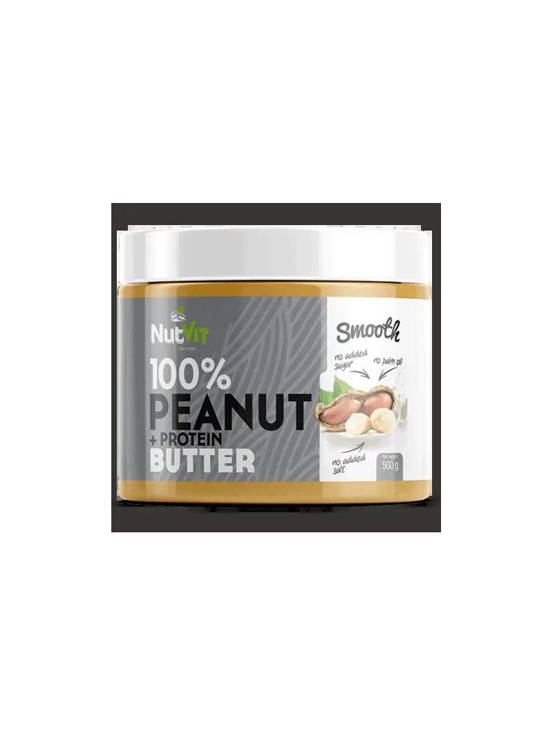 OSTROVIT Arašidové maslo + Proteín 500g NUTVIT