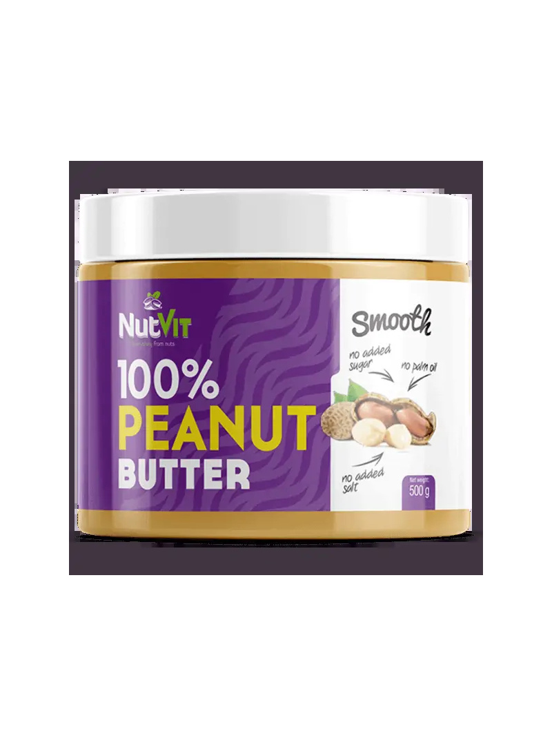 OSTROVIT 100% Arašidové maslo 500g NutVit - Jemné