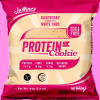 Justine's Protein Cookie – Bezlepkové proteínové sušienky – 64 g – Malina s bielou čokoládou