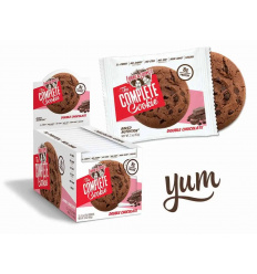 Lenny & Larry's Complete Cookie – Vegan Protein Cookie – 12 x 113 g – Dvojitá čokoláda