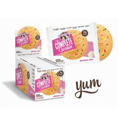 Lenny & Larry's Complete Cookie – Vegan Protein Cookie – 12 x 113 g – narodeninová torta