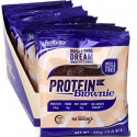 Justine's Protein Brownie - Bezlepkový proteínový koláč - 12 x 80 g - Dvojitá čokoláda
