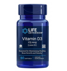 Haya Labs2 Vitamín D3 (vitamín D3) 7000 IU - 60 gélových kapsúl