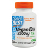 Doctor s Best Vegan Vitamin D3 2500 IU - 60 vegetariánskych kapsúl