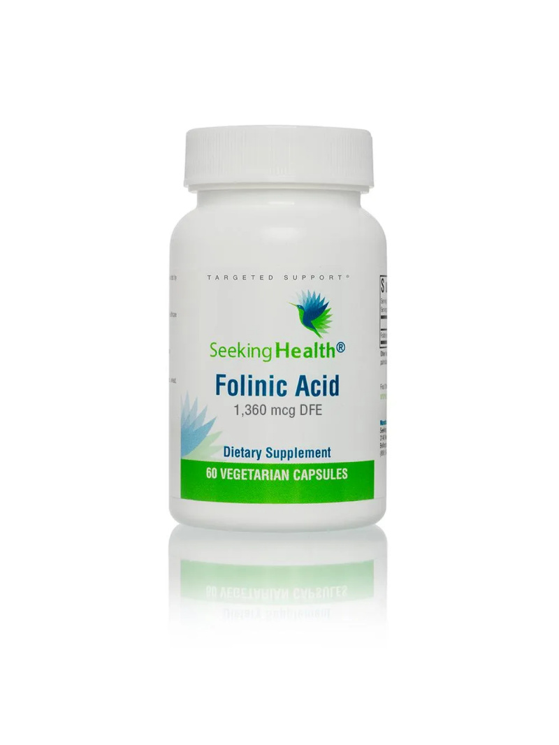HĽADANIE ZDRAVIA Kyselina folínová 800 mcg (kyselina listová) – 60 vegetariánskych kapsúl