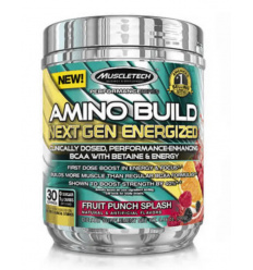 MUSCLETECH Amino Build Next Gen Energized (BCAA Aminokyseliny) 280 g ovocný