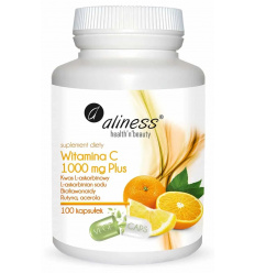 ALINESS Vitamín C 1000 mg Plus - 100 vegetariánskych kapsúl