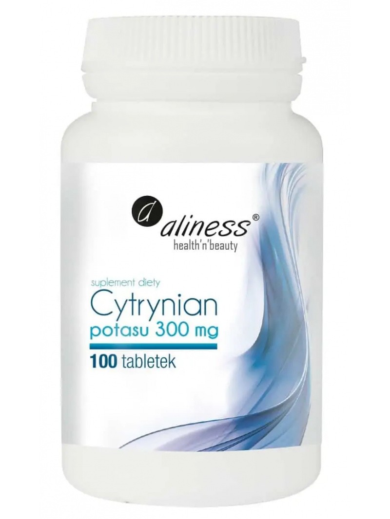 ALINESS Citrát draselný 300 mg - 100 vegetariánskych tabliet