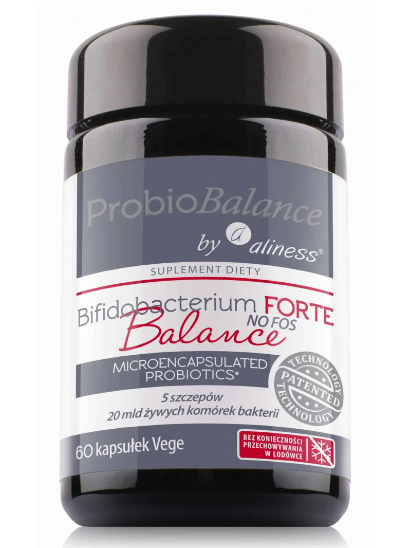 ALINES ProbioBALANCE Bifidobacterium FORTE Balance NO FOSS (Probiotické) 60 vegetariánskych kapsúl