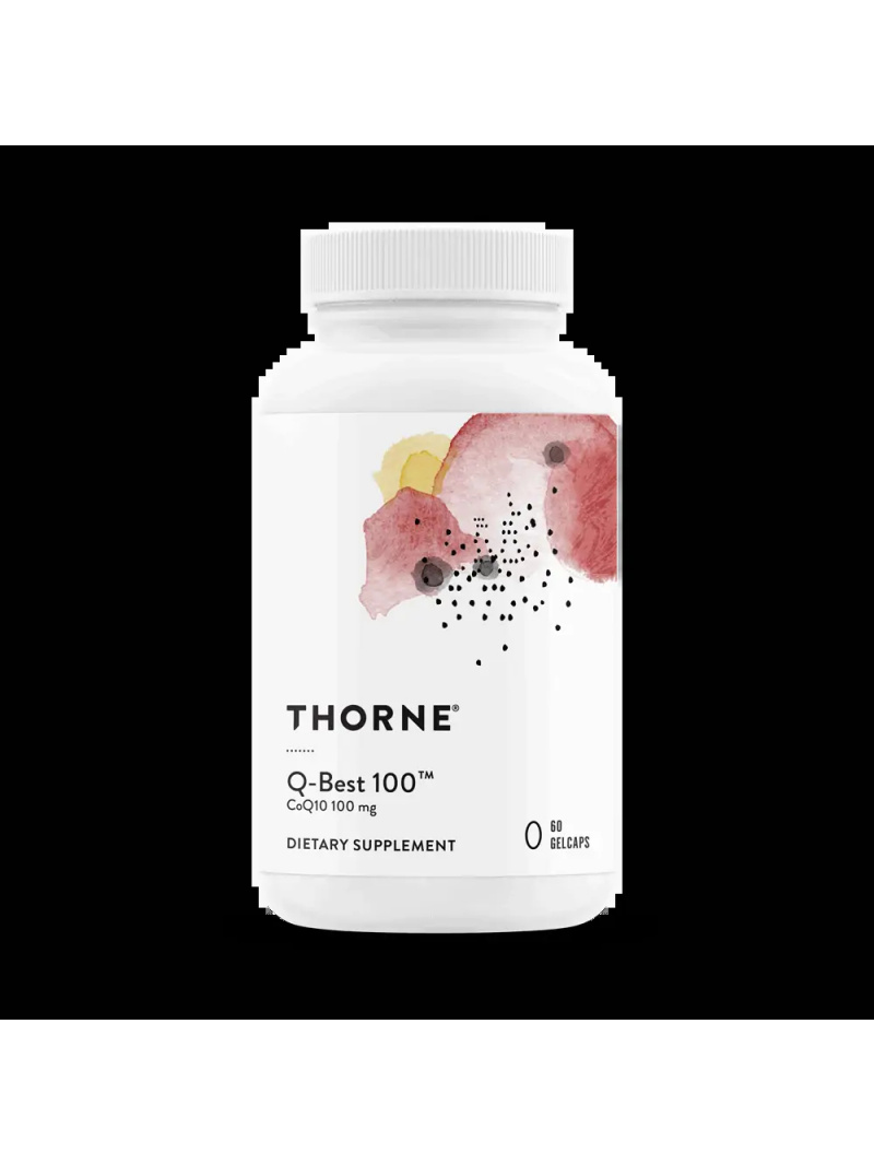 THORNE Q-Best 100™ (CoQ10 / Koenzým Q10) 100 mg – 60 gélových kapsúl