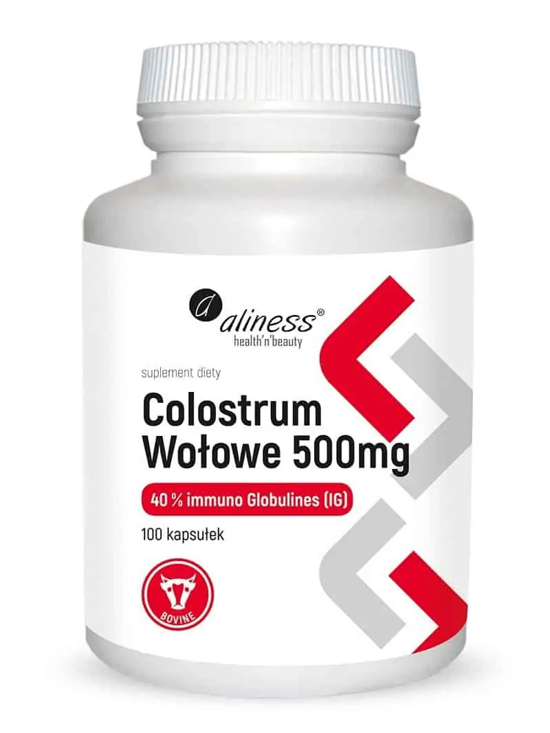 ALINESS Hovädzie kolostrum 40% imunoglobulín IG (hovädzie kolostrum) – 100 kapsúl