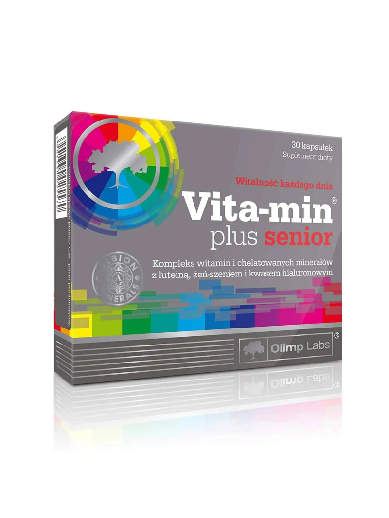 OLIMP Vita-Min Plus SENIOR (Multivitamín pre starších ľudí) 30 kapsúl