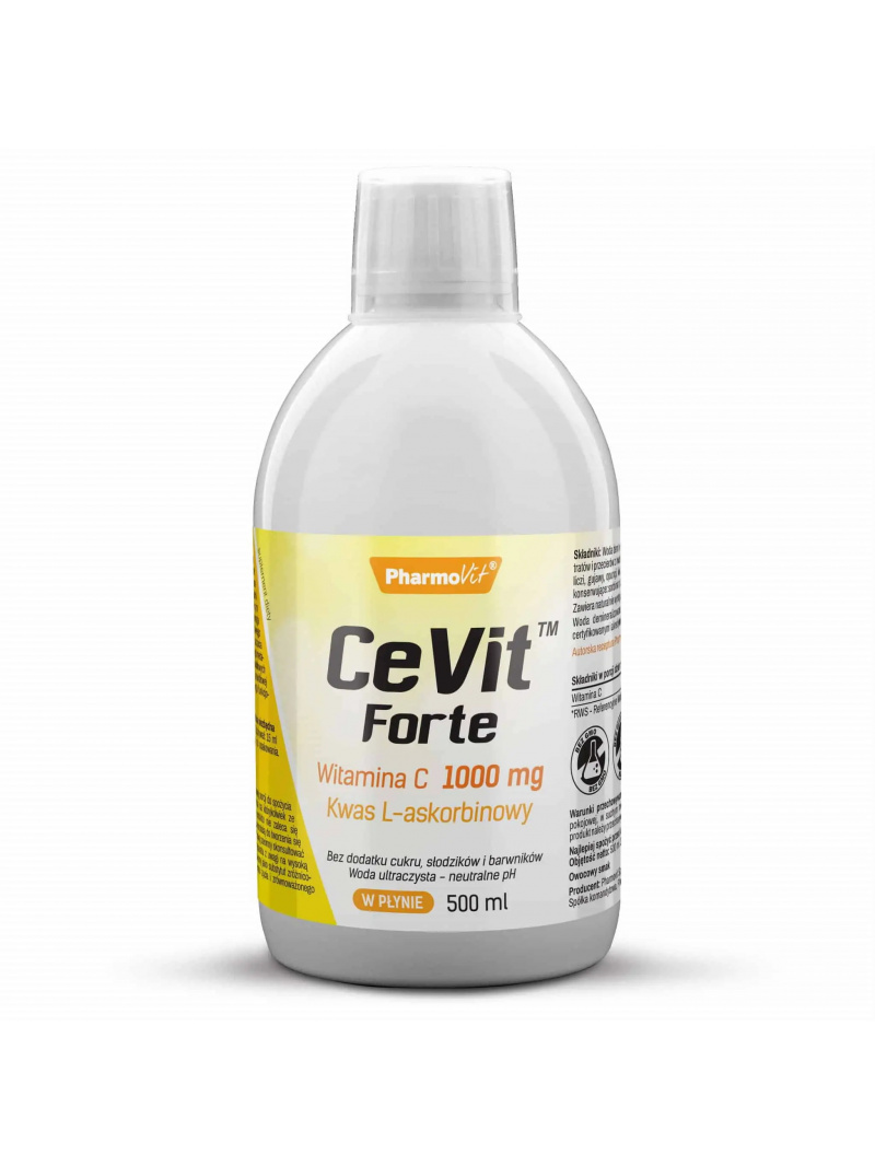 PHARMOVIT CeVit Forte 1000 mg (tekutý vitamín C) 500 ml