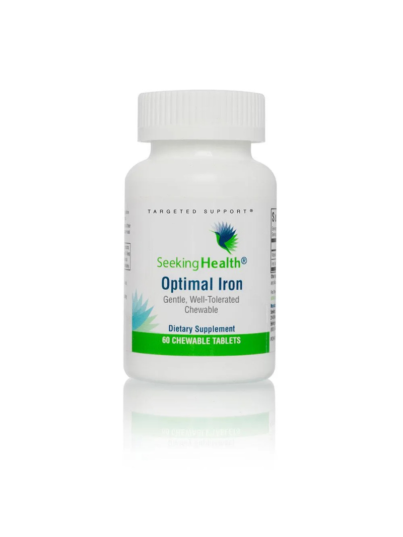 HĽADANIE ZDRAVIA Optimálne žuvacie železo (zdravie buniek) 60 vegetariánskych tabliet