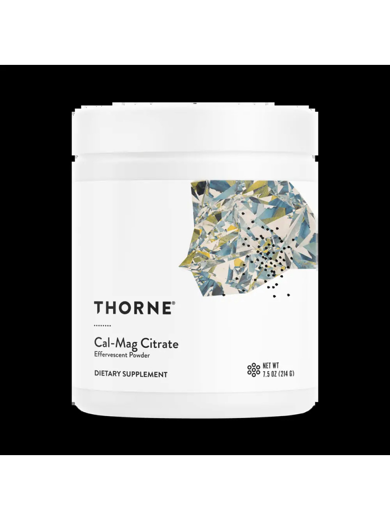 THORNE RESEARCH Cal-Mag citrát (vápnik a horčík, kosti a kĺby) 214g