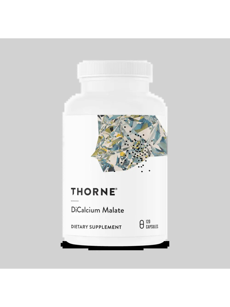 THORNE RESEARCH DiCalcium Malát (vápnik, kosti a kĺby) 120 vegetariánskych kapsúl