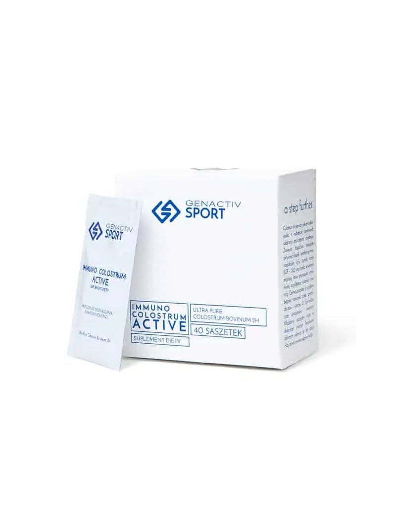 GENACTIV Immuno Colostrum Active (Bovine Colostrum) 40 vrecúšok