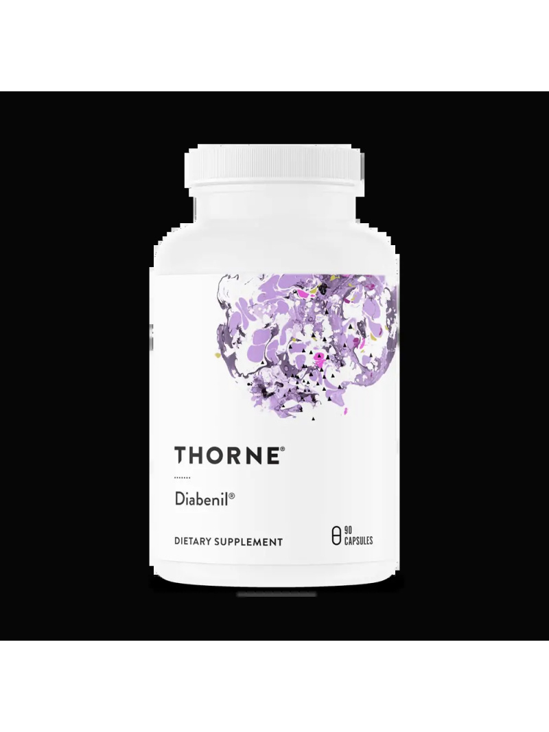 THORNE RESEARCH Diabenil (kyselina alfa-lipoová - metabolizmus) 90 vegetariánskych kapsúl