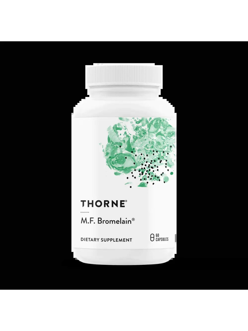 THORNE RESEARCH MF Bromelain 60 vegetariánskych kapsúl