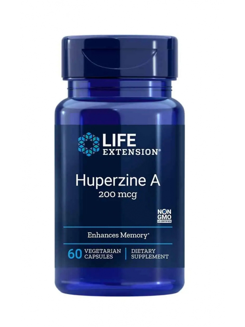 LIFE EXTENSION Huperzine A 200 mg 60 vegetariánskych kapsúl