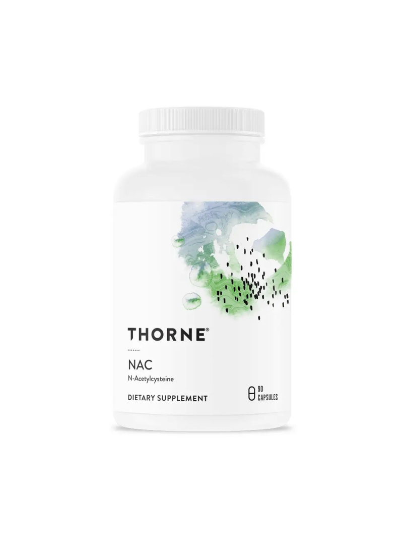 THORNE RESEARCH NAC (N-acetyl-L-cysteín) 90 vegetariánskych kapsúl