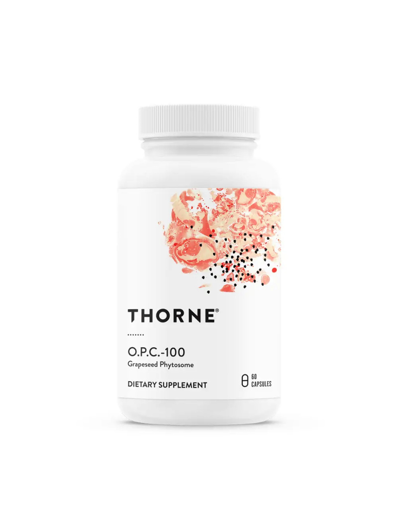 THORNE RESEARCH OPC-100™ (fytozóm hrozna, vlasy, pokožka a poloha) 60 vegetariánskych kapsúl